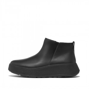 Fitflop F-Mode Women's Ankle Boots Black | IE-JSZP-05347