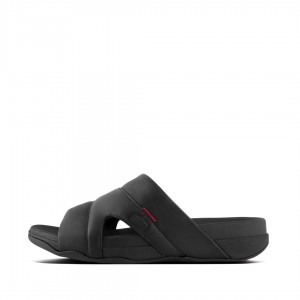 Fitflop Freeway Iii Men's Slides Black | IE-MSFC-67243