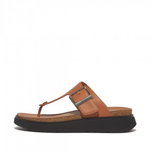 Fitflop Gen-Ff Toe Men's Thongs Brown | IE-MQXB-89014