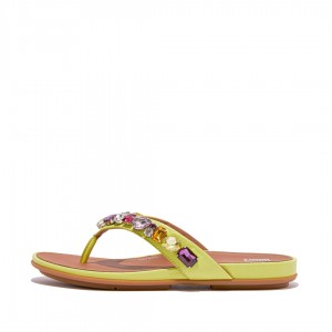 Fitflop Gracie Women's Flip Flops Black | IE-KERB-94687