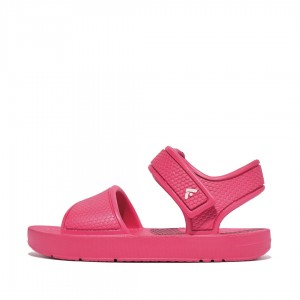 Fitflop Iqushion Eva Kids'' Back-Strap Sandals Red | IE-UBDN-87920