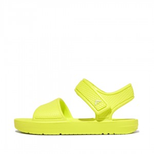 Fitflop Iqushion Eva Kids'' Back-Strap Sandals Yellow | IE-EZCV-81520