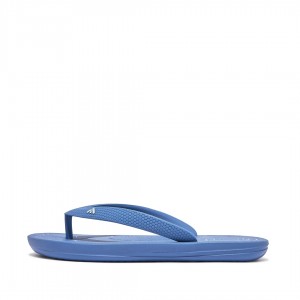 Fitflop Iqushion Rubber Kids'' Flip Flops Blue | IE-WGCV-09346