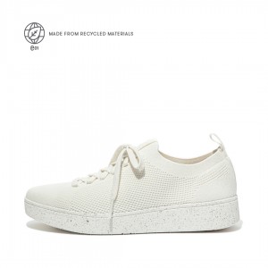 Fitflop Rally E01 Multi Knit Women's Sneakers Cream | IE-UINW-65941