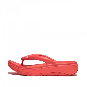 Fitflop Relieff Eva Tpu Thongs Women's Toe-Post Sandals Red | IE-DGXH-32906