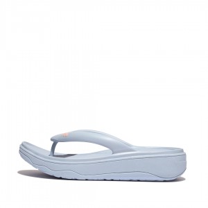 Fitflop Relieff Eva Tpu Thongs Women's Toe-Post Sandals Blue | IE-GMYF-61428