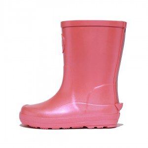 Fitflop Wonderwelly Welly Kids'' Rubber Boots Pink | IE-GFBO-46053