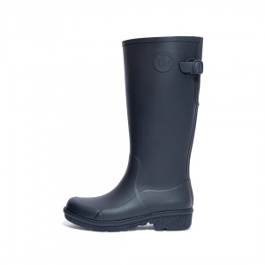 Fitflop Wonderwelly Women's Rubber Boots Navy | IE-BKVO-46715