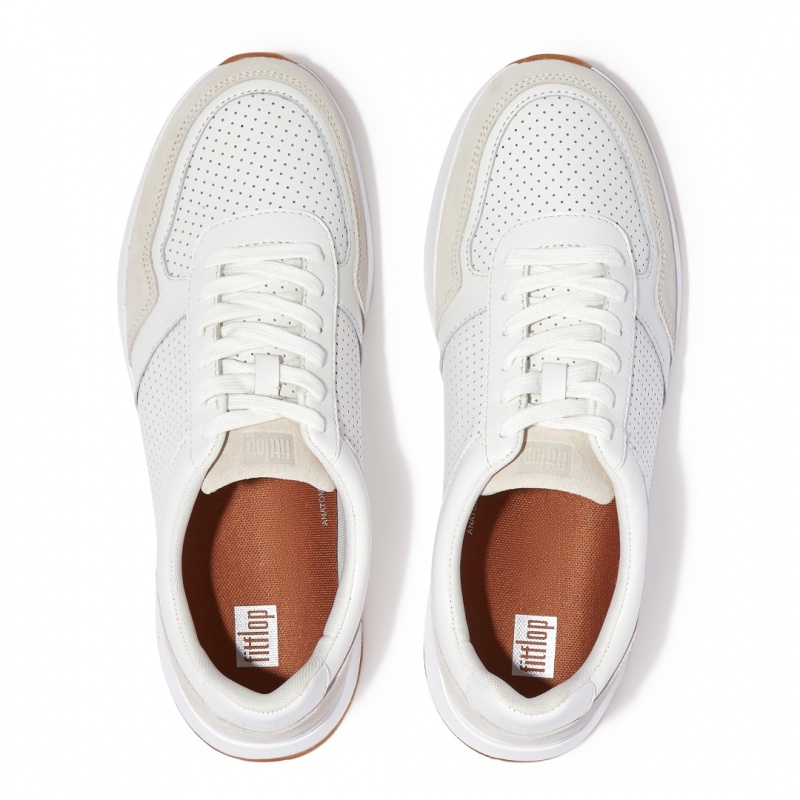 Fitflop Anatomiflex Mix Men's Sneakers White | IE-BVSP-17942