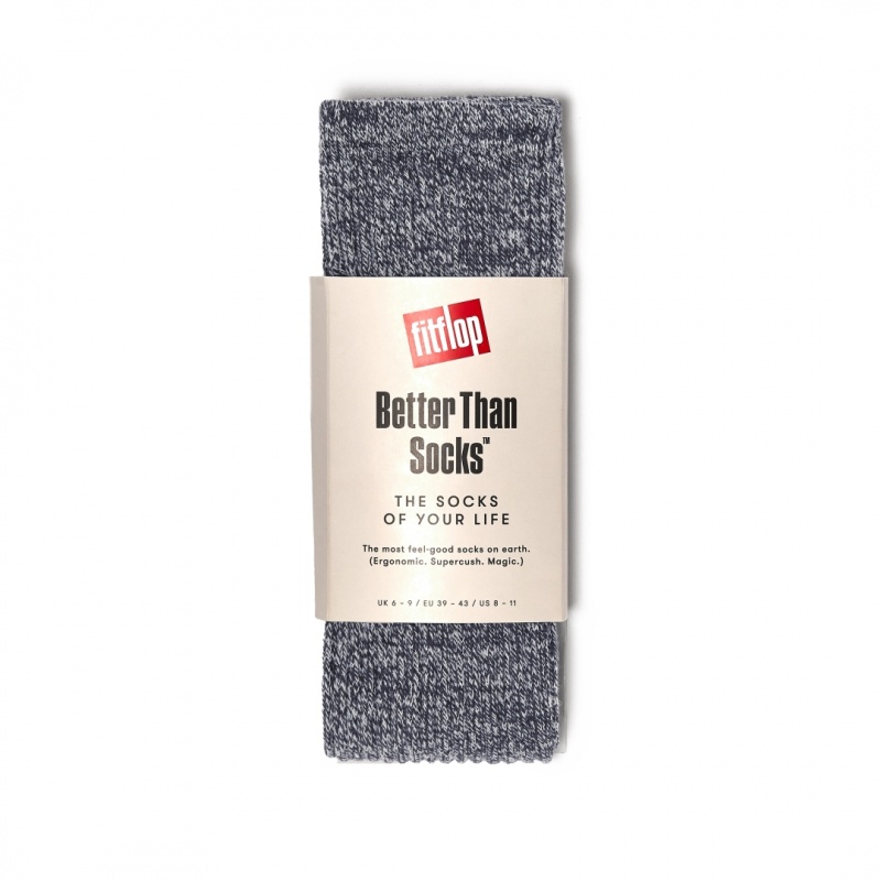 Fitflop Better Than Cotton Mix Women's Socks Grey | IE-WYAP-30946