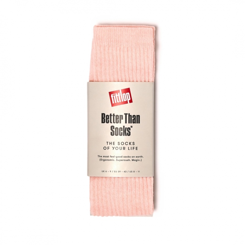 Fitflop Better Than Cotton Mix Women's Socks Pink | IE-QRTK-25971