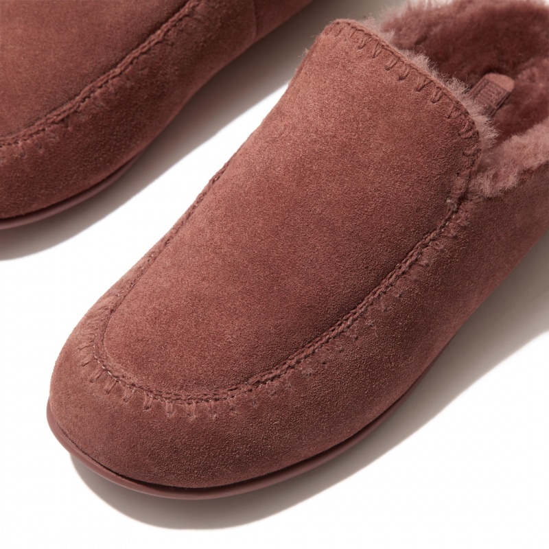 Fitflop Chrissie Ii Haus Women's Slippers Brown | IE-DBKY-87205