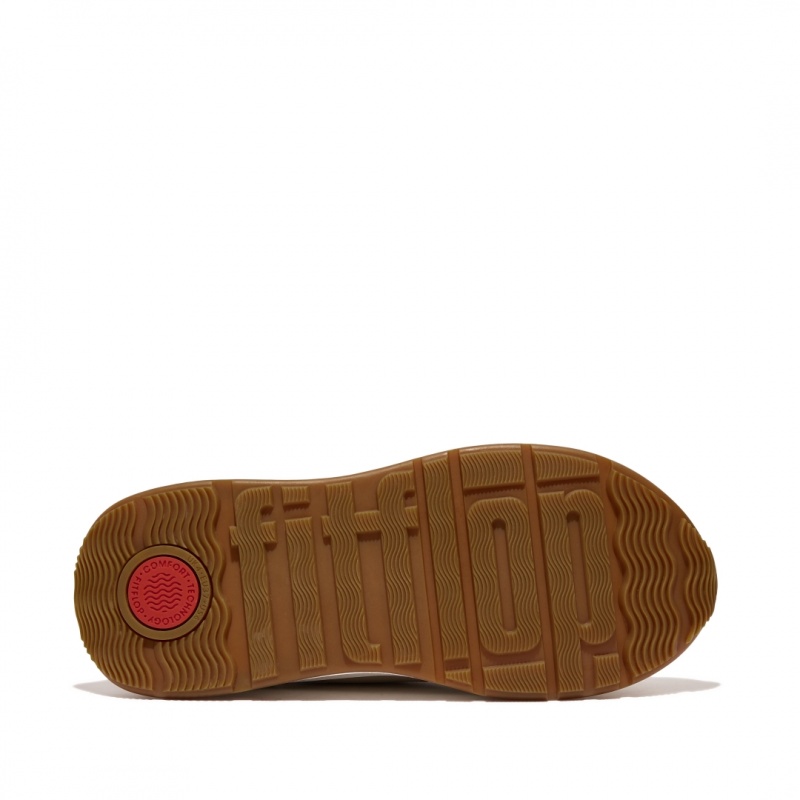 Fitflop F-Mode Women's Sneakers Beige | IE-BFNW-97604