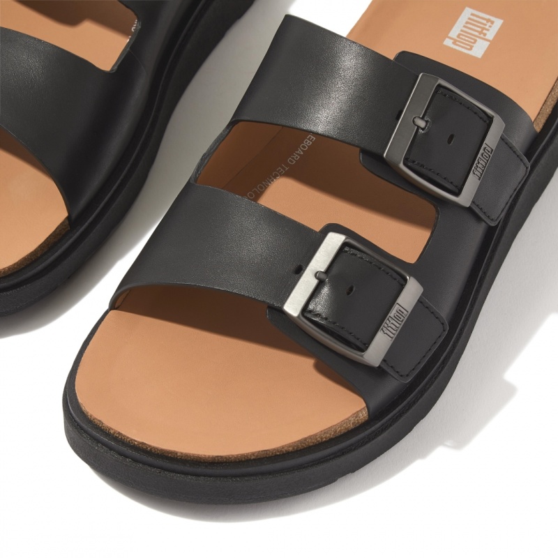 Fitflop Gen-Ff Men's Slides Black | IE-NSHB-21836