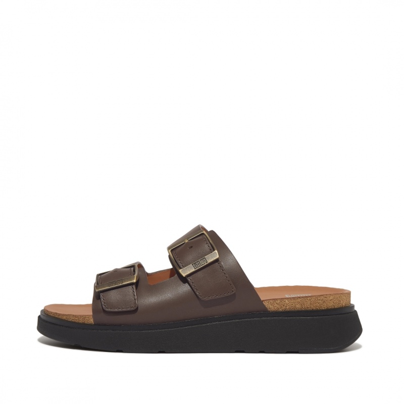 Fitflop Gen-Ff Men\'s Slides Brown | IE-KCUR-61735