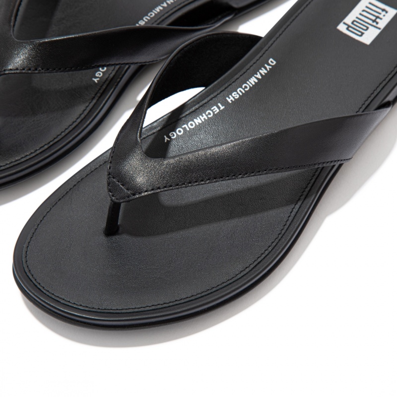 Fitflop Gracie Women's Flip Flops Black | IE-WXRQ-94027