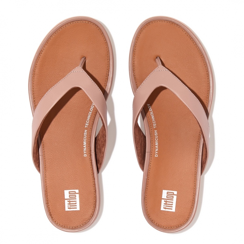 Fitflop Gracie Women's Flip Flops Pink | IE-HXRP-28359