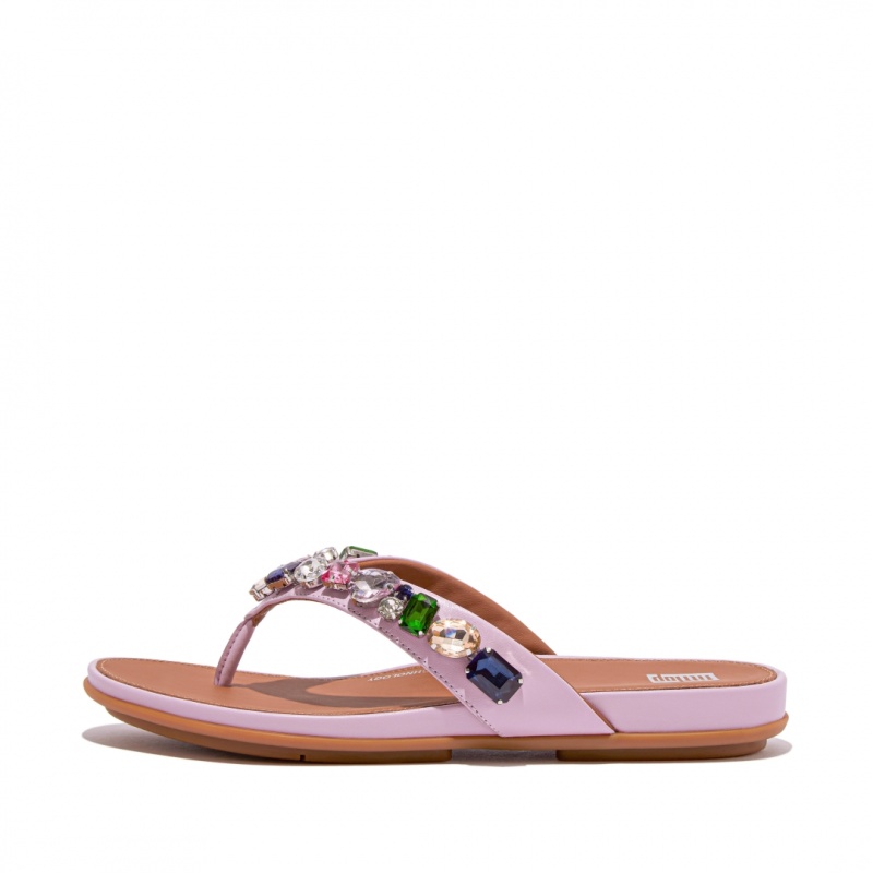 Fitflop Gracie Women\'s Flip Flops Pink | IE-FREB-04592