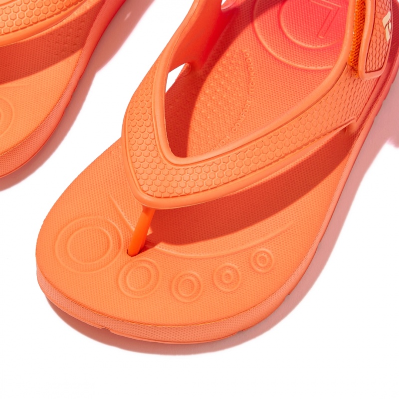 Fitflop Iqushion Eva Kids'' Flip Flops Red | IE-MHQB-36957