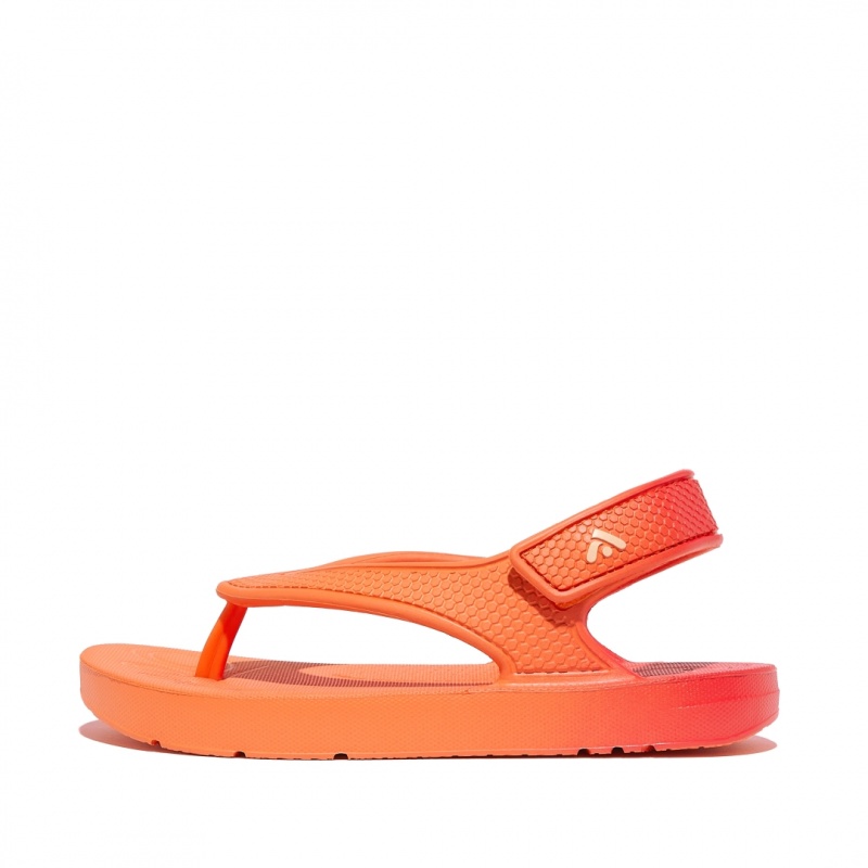 Fitflop Iqushion Eva Kids\'\' Flip Flops Red | IE-MHQB-36957