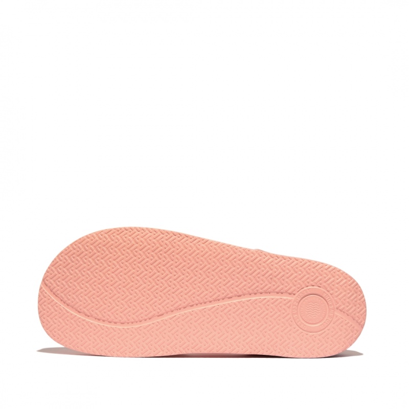 Fitflop Iqushion Rubber Kids'' Back-Strap Sandals Pink | IE-UEKO-41683