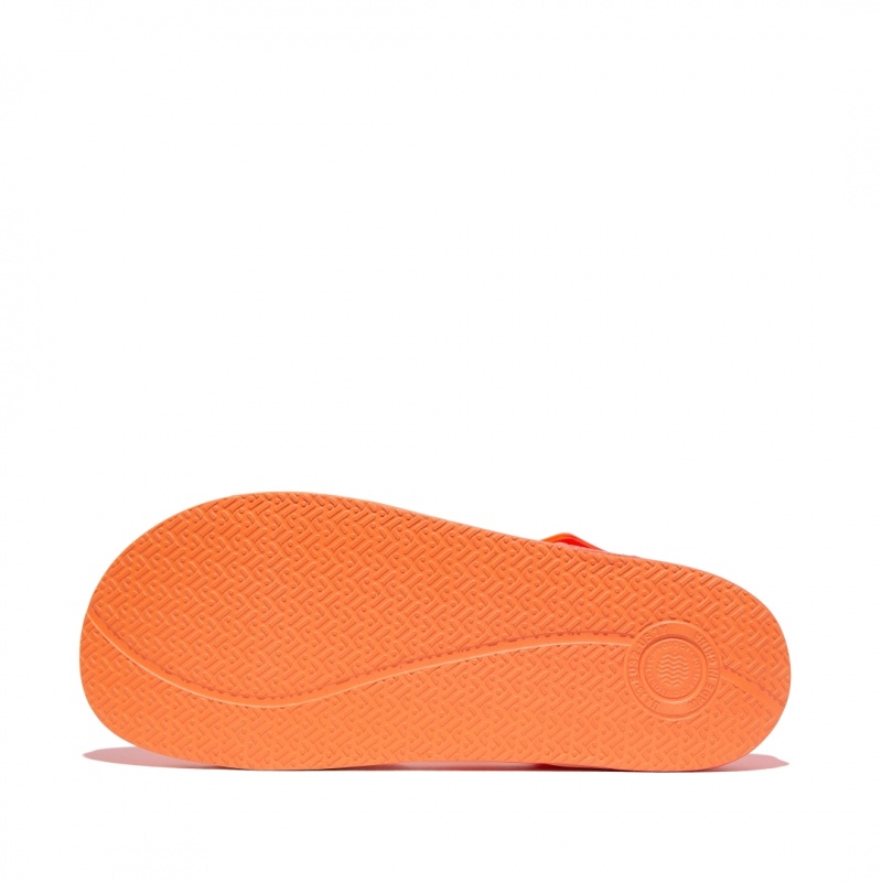 Fitflop Iqushion Rubber Kids'' Back-Strap Sandals Red | IE-HBPA-95180