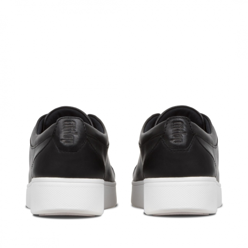 Fitflop Rally Court Women's Sneakers Black | IE-HDOC-59821