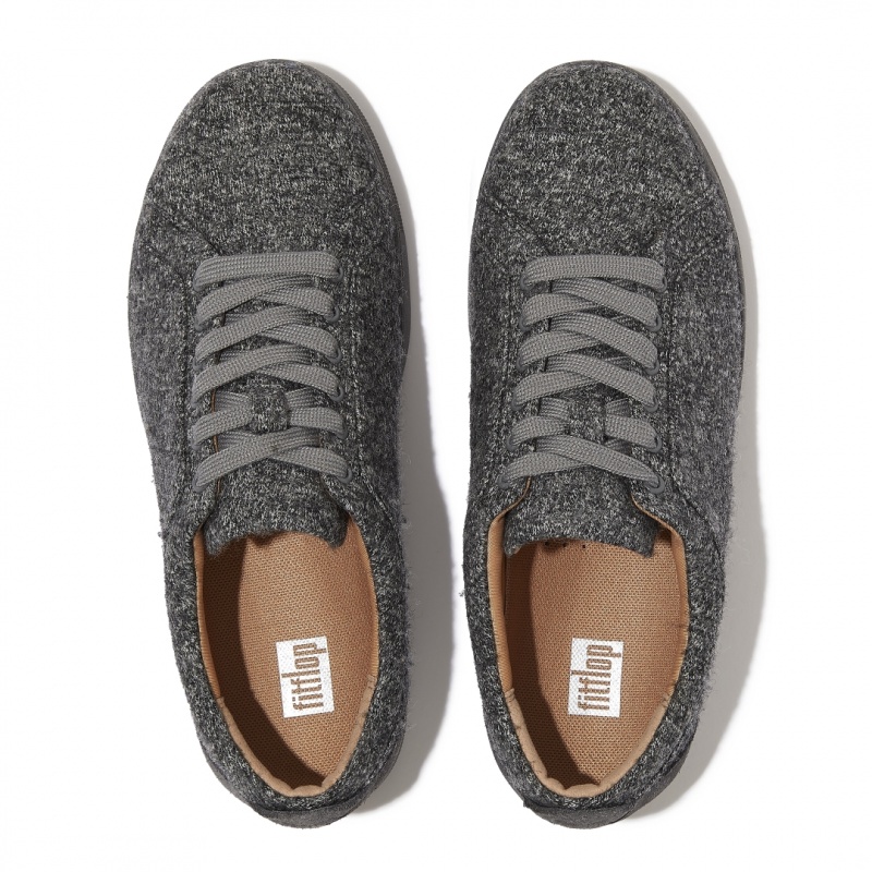 Fitflop Rally Merino Wool Women's Sneakers Grey | IE-OWZF-65794