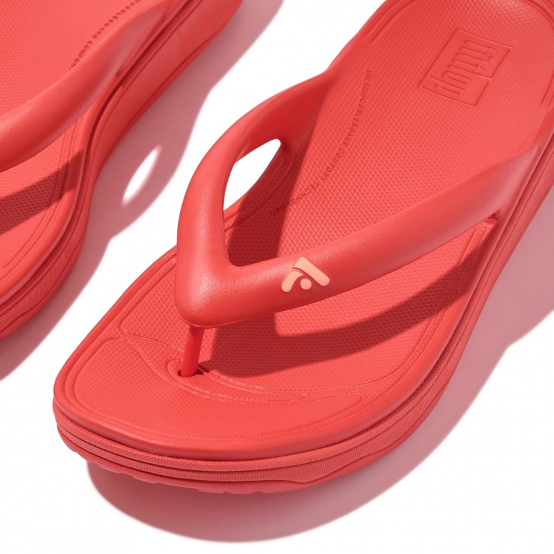 Fitflop Relieff Eva Tpu Thongs Women's Toe-Post Sandals Red | IE-DGXH-32906