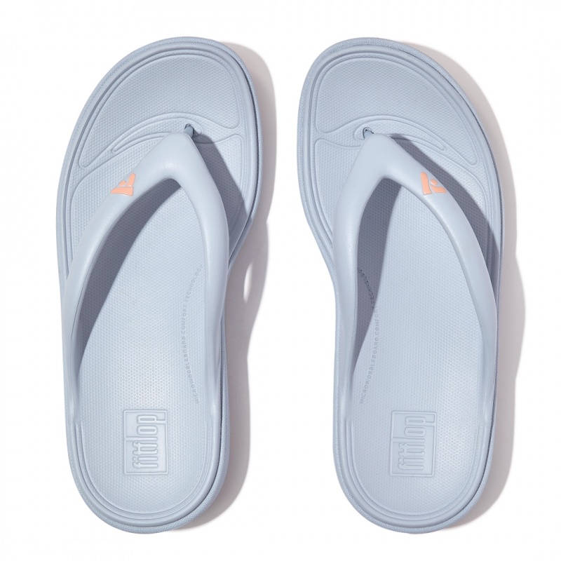 Fitflop Relieff Eva Tpu Thongs Women's Toe-Post Sandals Blue | IE-GMYF-61428