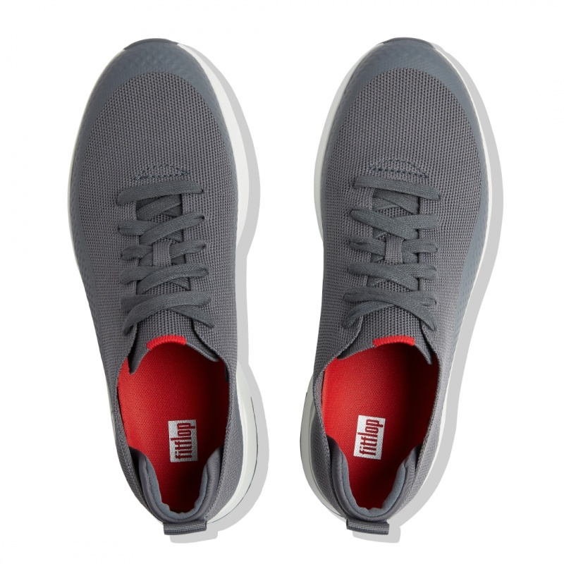 Fitflop Uberknit Ever Knit Men's Sneakers Grey | IE-AVSN-51640