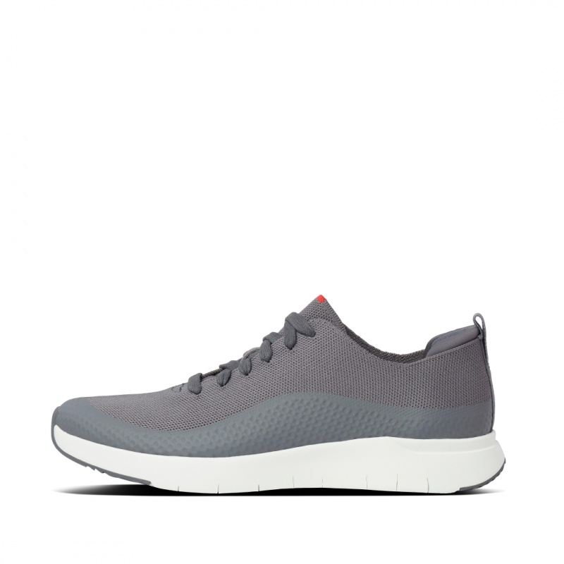 Fitflop Uberknit Ever Knit Men\'s Sneakers Grey | IE-AVSN-51640