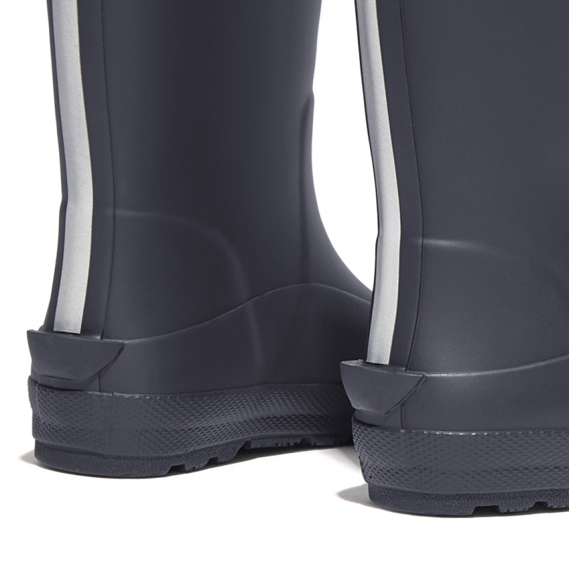 Fitflop Wonderwelly Natural Rubber Mix Kids'' Rain Boots Navy | IE-RLTC-63751