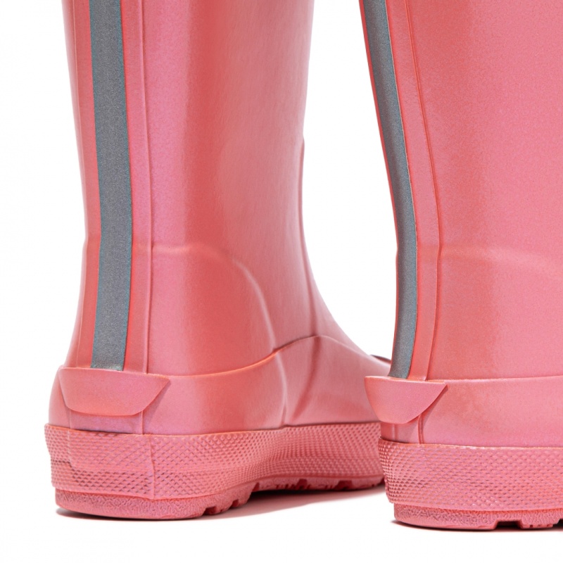 Fitflop Wonderwelly Welly Kids'' Rubber Boots Pink | IE-GFBO-46053